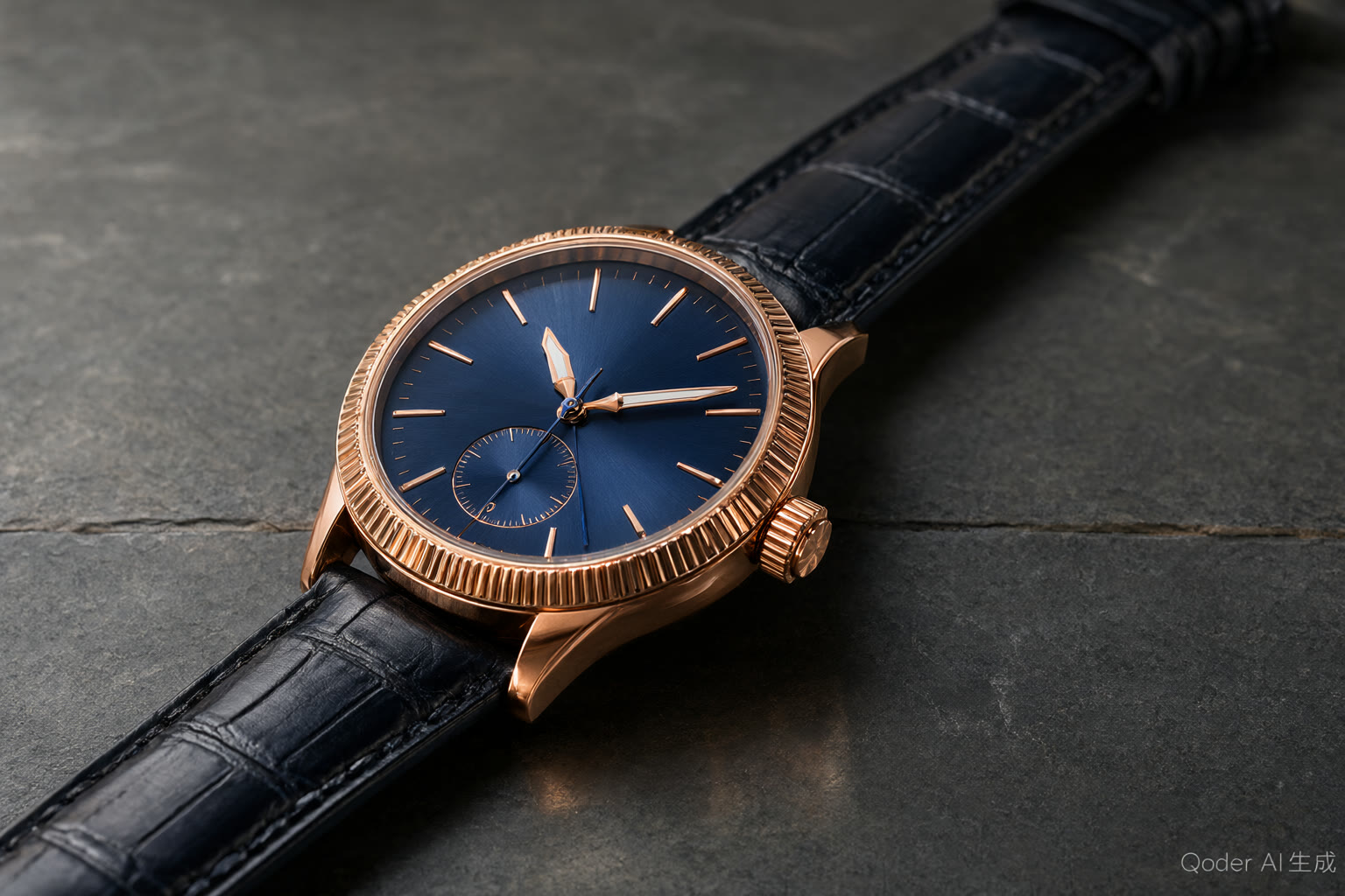 Royal Blue Dress Watch